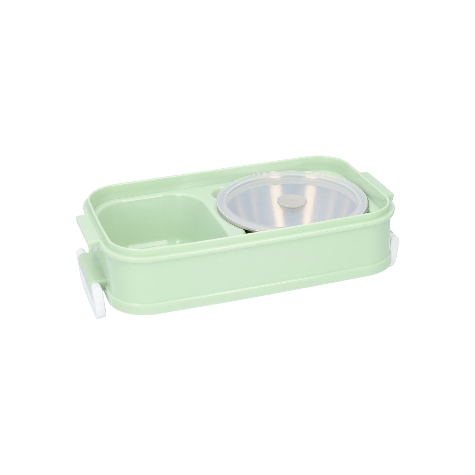 Broodtrommel met Soepbeker | Lunchbox 2 Lagen en Bestek-Boutique Moda