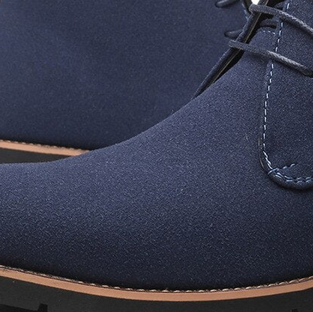 Chukka-laarzen, close-up