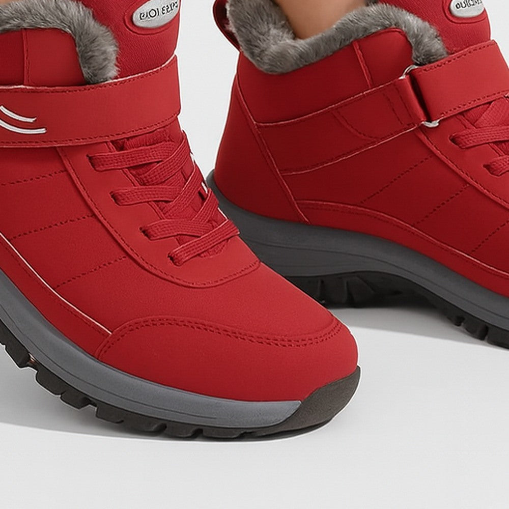 Wintersneakers, close-up