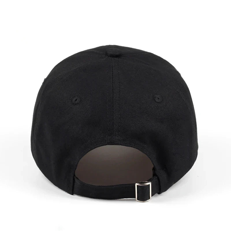 Cap - Zwart - Verstelbaar - Baseball Cap - Hoeden-Boutique Moda