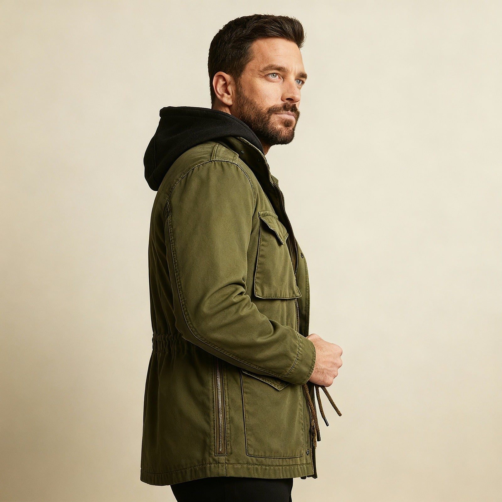 Cargo Jas - Koord - Parka - Legerjas - Herenjas-Boutique Moda