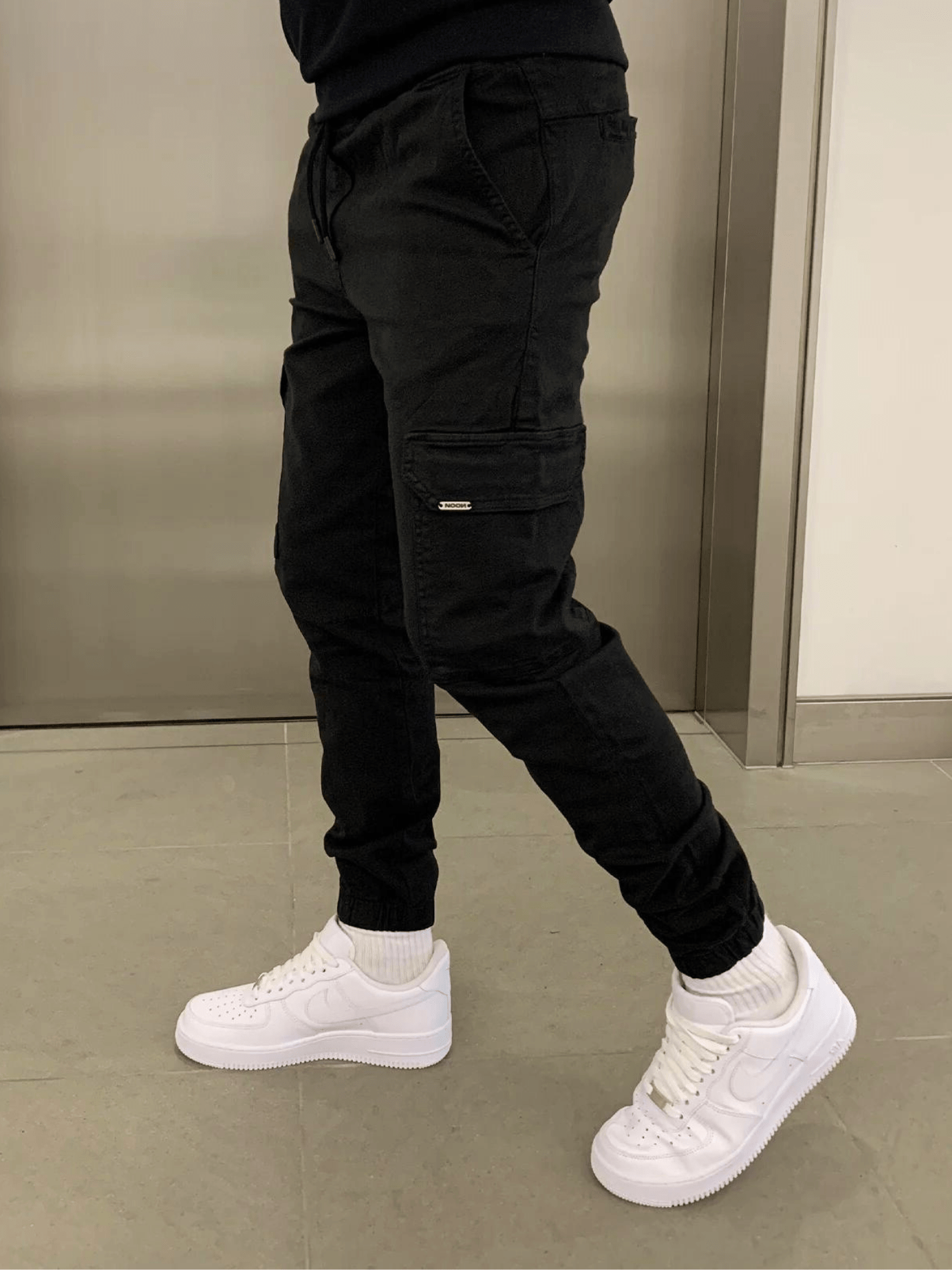 Cargo joggingbroek - Slim fit - Trekkoord - Cargobroek - Herenbroek-Boutique Moda