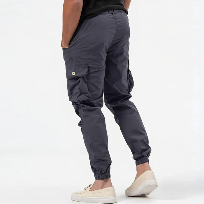Cargobroek - Casual cargojoggingbroek met meerdere zakken voor heren-Boutique Moda
