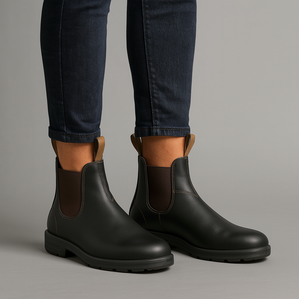 Chelsea-laarzen - Slip-on enkellaarzen voor dames-Boutique Moda