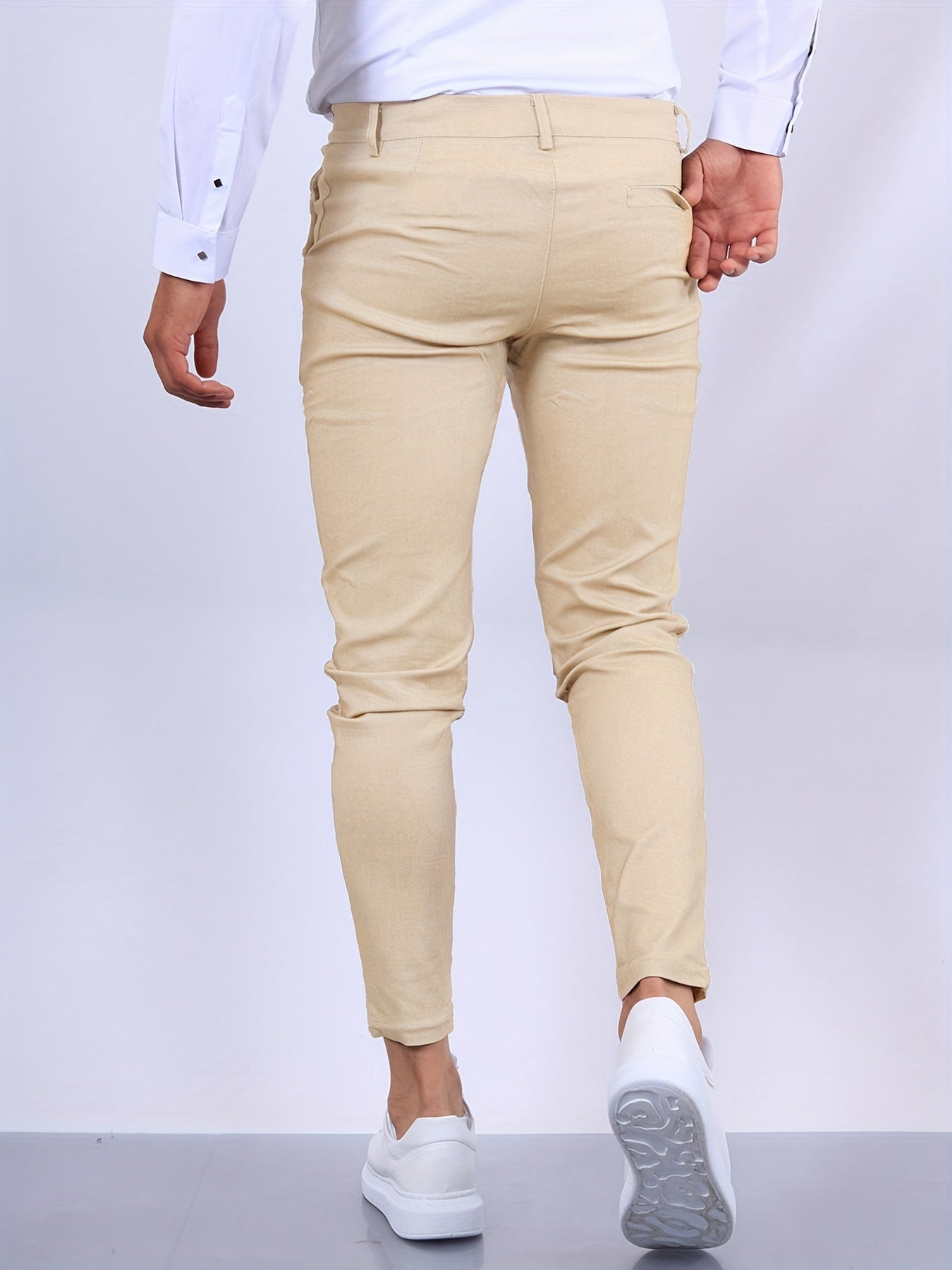 Chino's | Slim Fit | Stretch | Chino broeken | Skinny chino's voor mannen-Boutique Moda