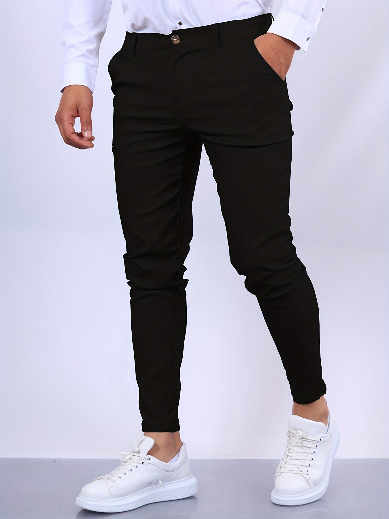 Chino's | Slim Fit | Stretch | Chino broeken | Skinny chino's voor mannen-Boutique Moda