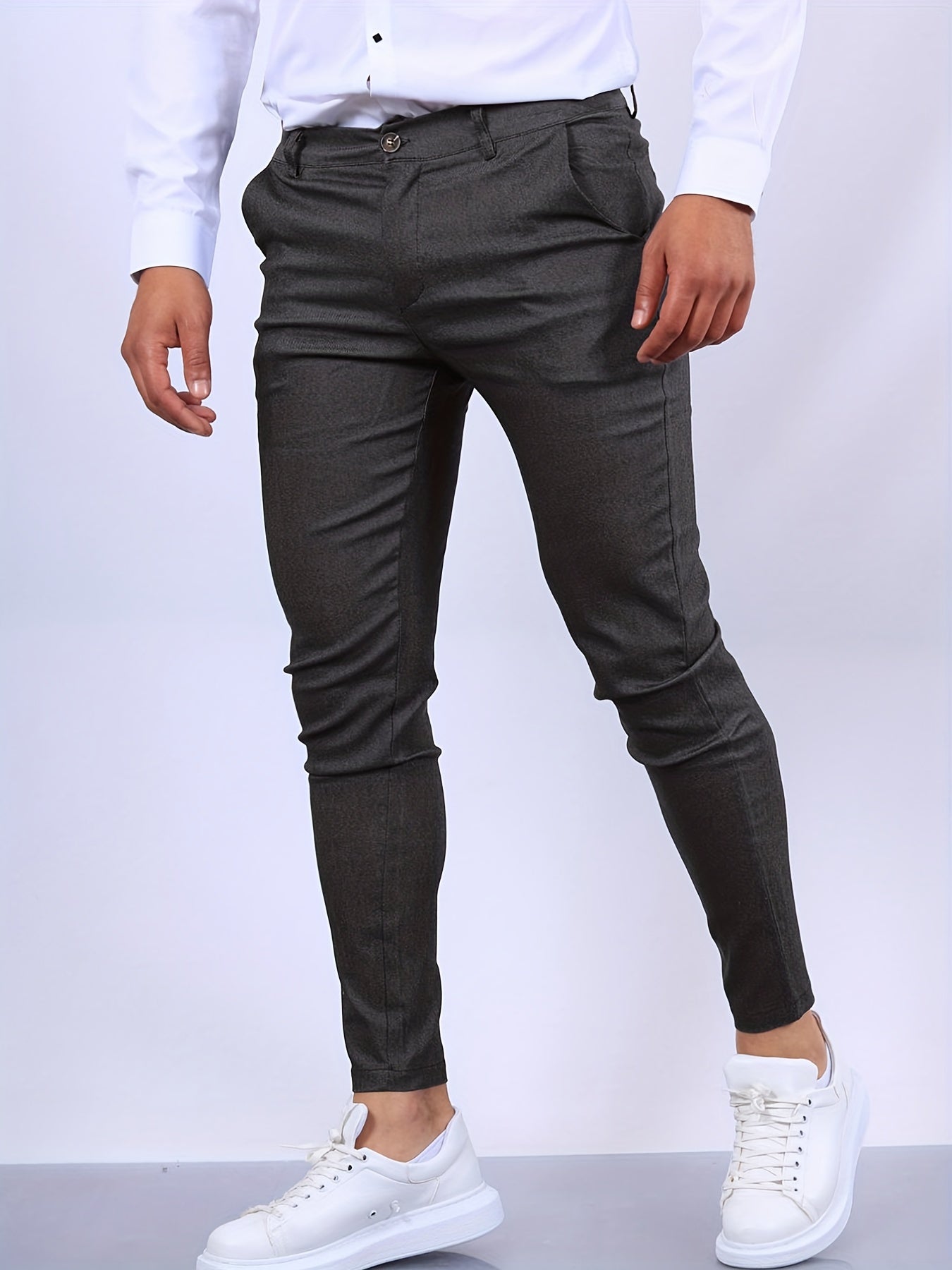 Chino's | Slim Fit | Stretch | Chino broeken | Skinny chino's voor mannen-Boutique Moda