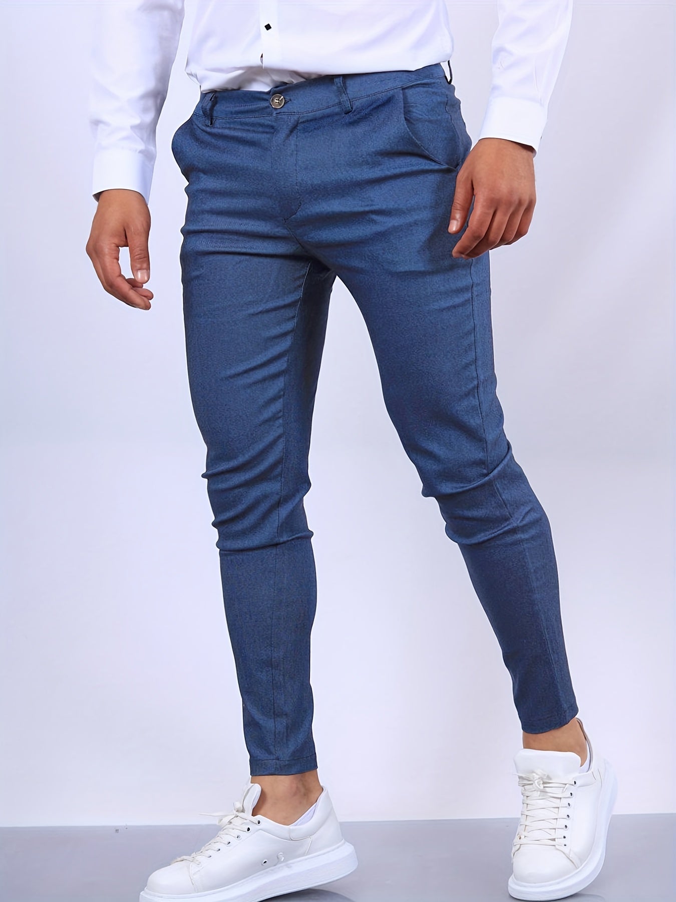 Chino's | Slim Fit | Stretch | Chino broeken | Skinny chino's voor mannen-Boutique Moda