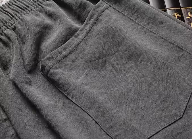 Co-Ord Set - Linnen tweedelige dameslijn met lange mouwen-Boutique Moda