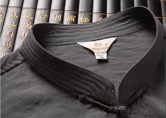 Co-Ord Set - Linnen tweedelige dameslijn met lange mouwen-Boutique Moda