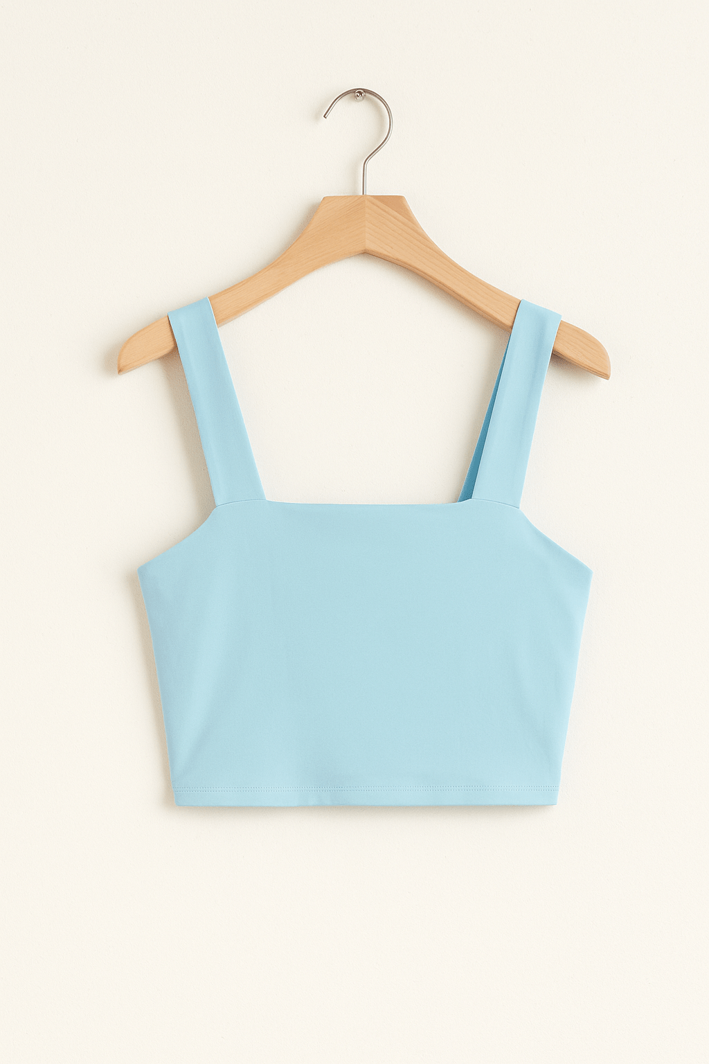 Crop Top - Mouwloze top met vierkante hals voor dames-Boutique Moda