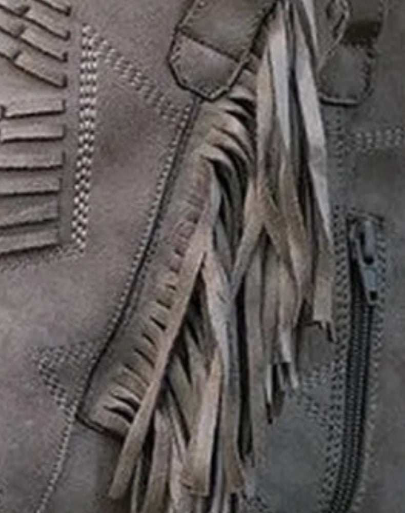 Westernlaarzen, close-up