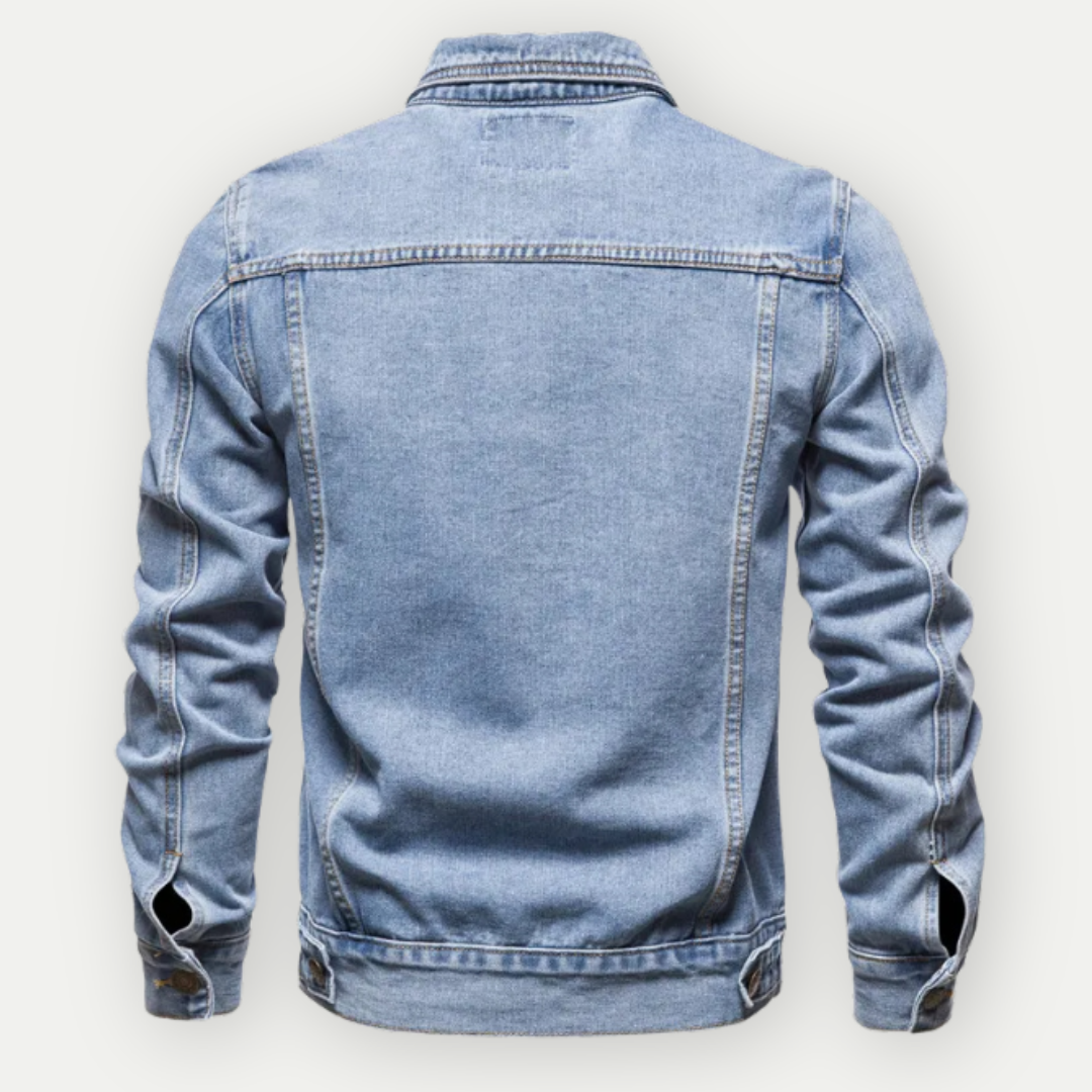 Denim jack - Klassiek - Regular Fit - Jean jack - Heren denim jack-Boutique Moda