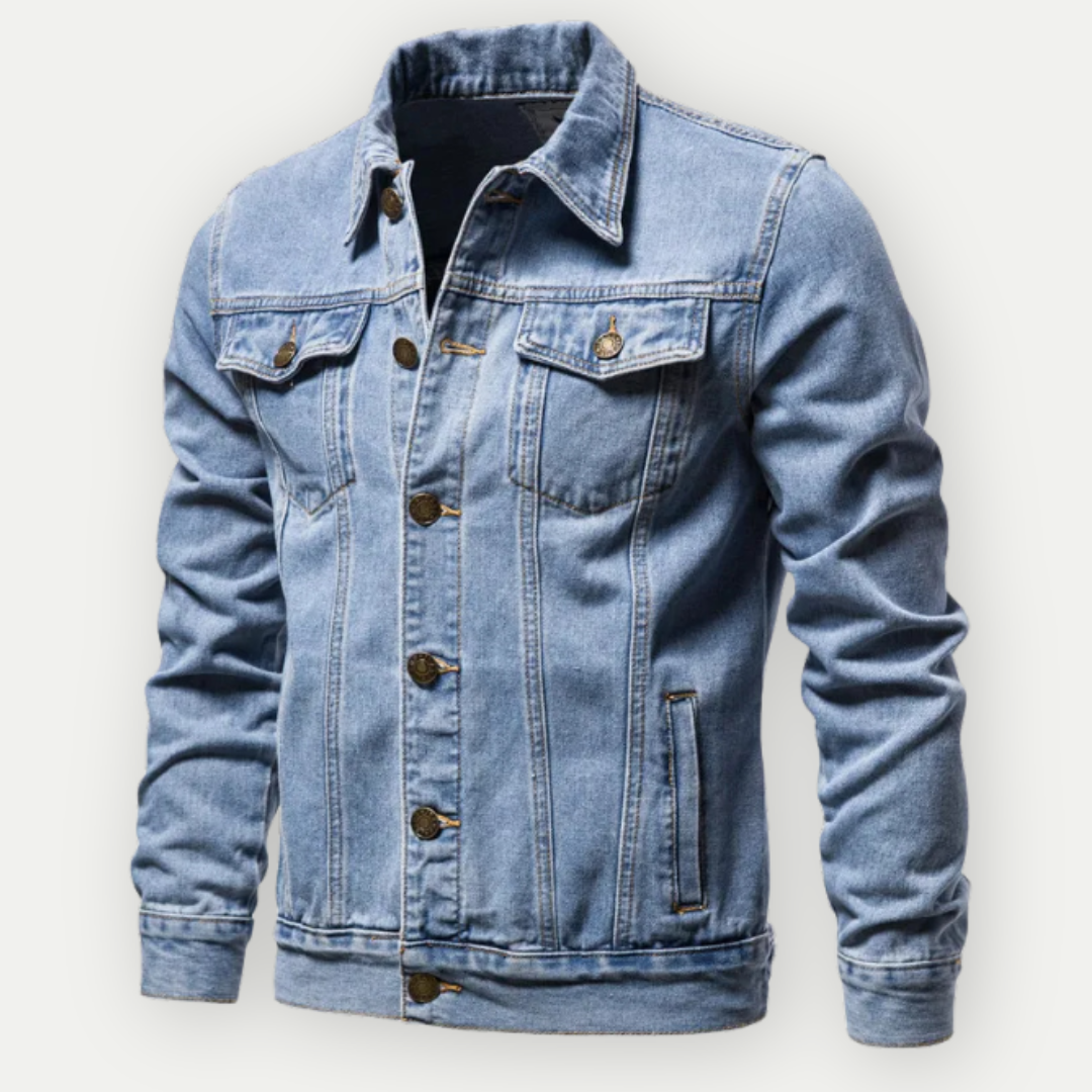 Denim jack - Klassiek - Regular Fit - Jean jack - Heren denim jack-Boutique Moda