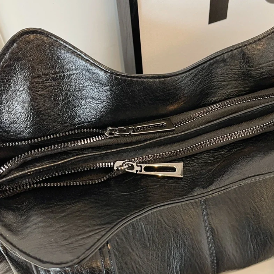 Draagtas - Veganistisch leer - Voor elke dag - Kunstleren tas - Schoudertas-Boutique Moda