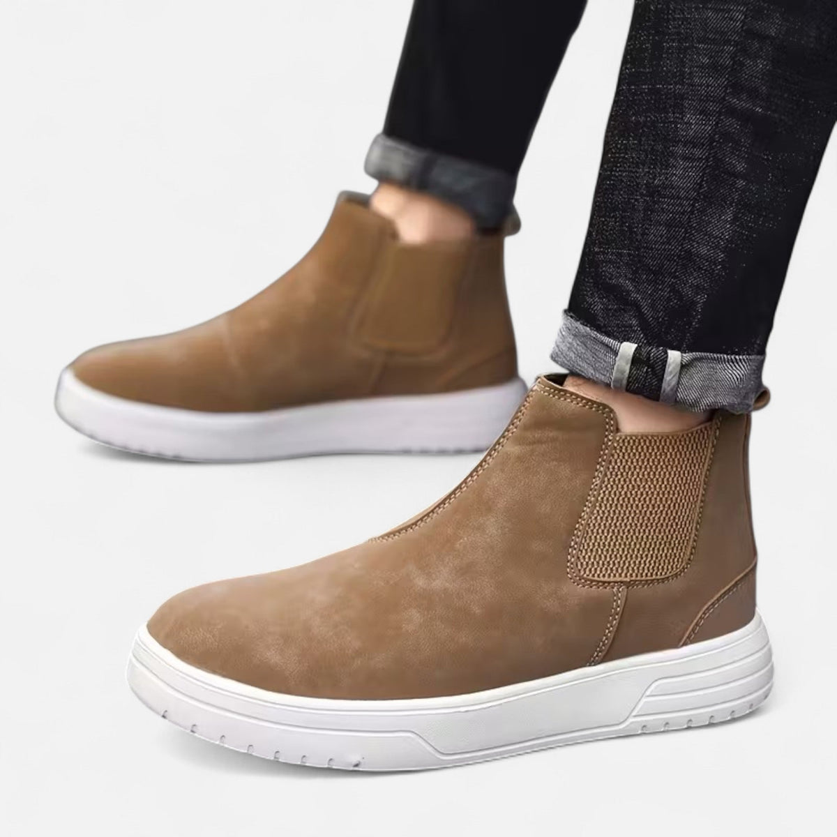 Enkellaarzen | Casual | Antislipzool | Slip-On Laarzen | Herenlaarzen