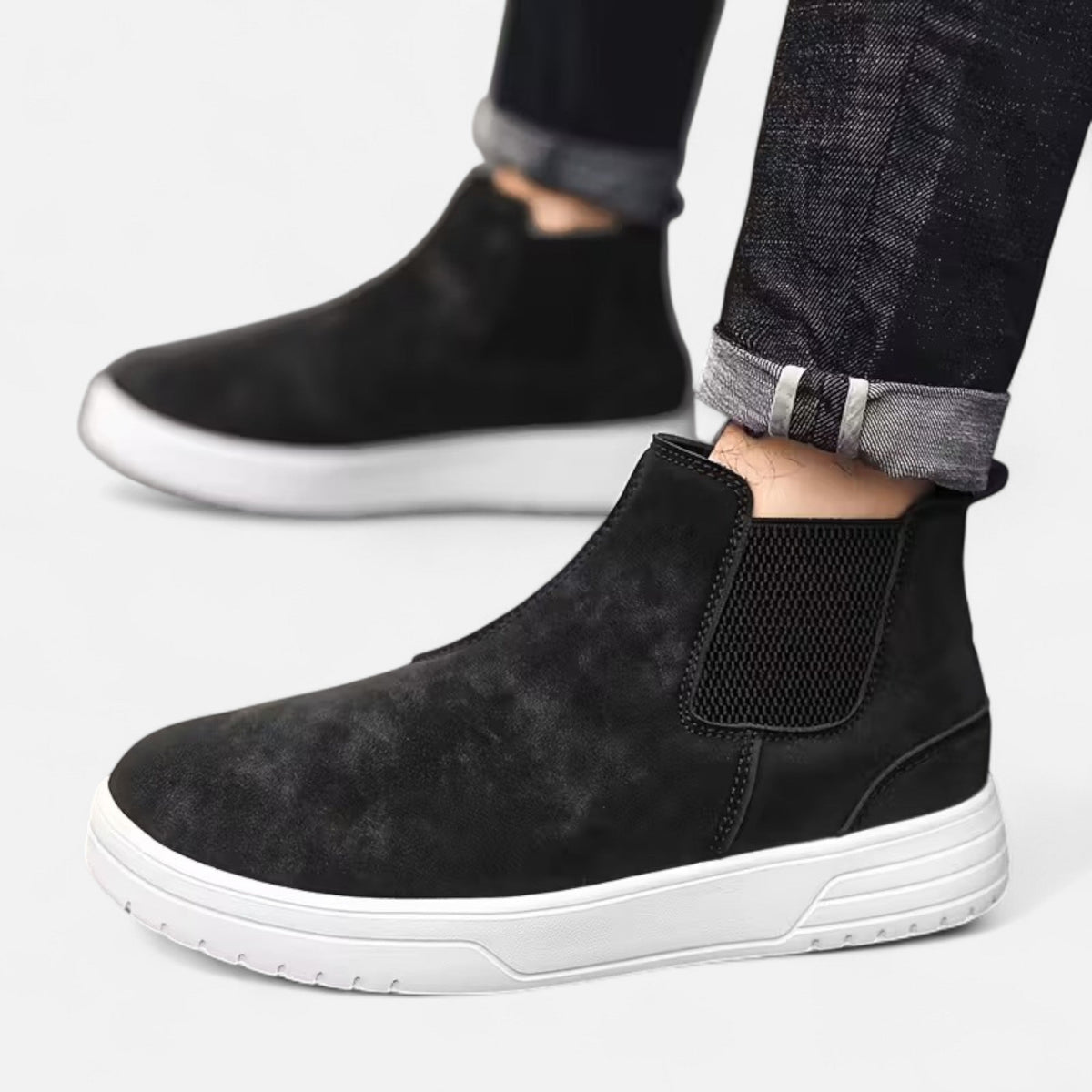 Enkellaarzen | Casual | Antislipzool | Slip-On Laarzen | Herenlaarzen
