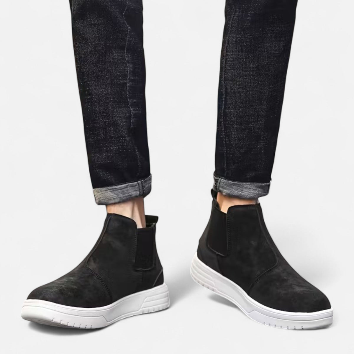 Enkellaarzen | Casual | Antislipzool | Slip-On Laarzen | Herenlaarzen