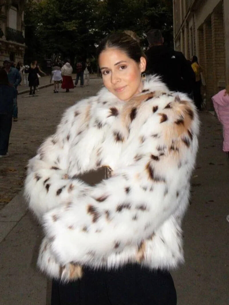 Faux Fur Jas - Luipaard - Kort - Fluffy Jas - Vrouwen Winterjas-Boutique Moda