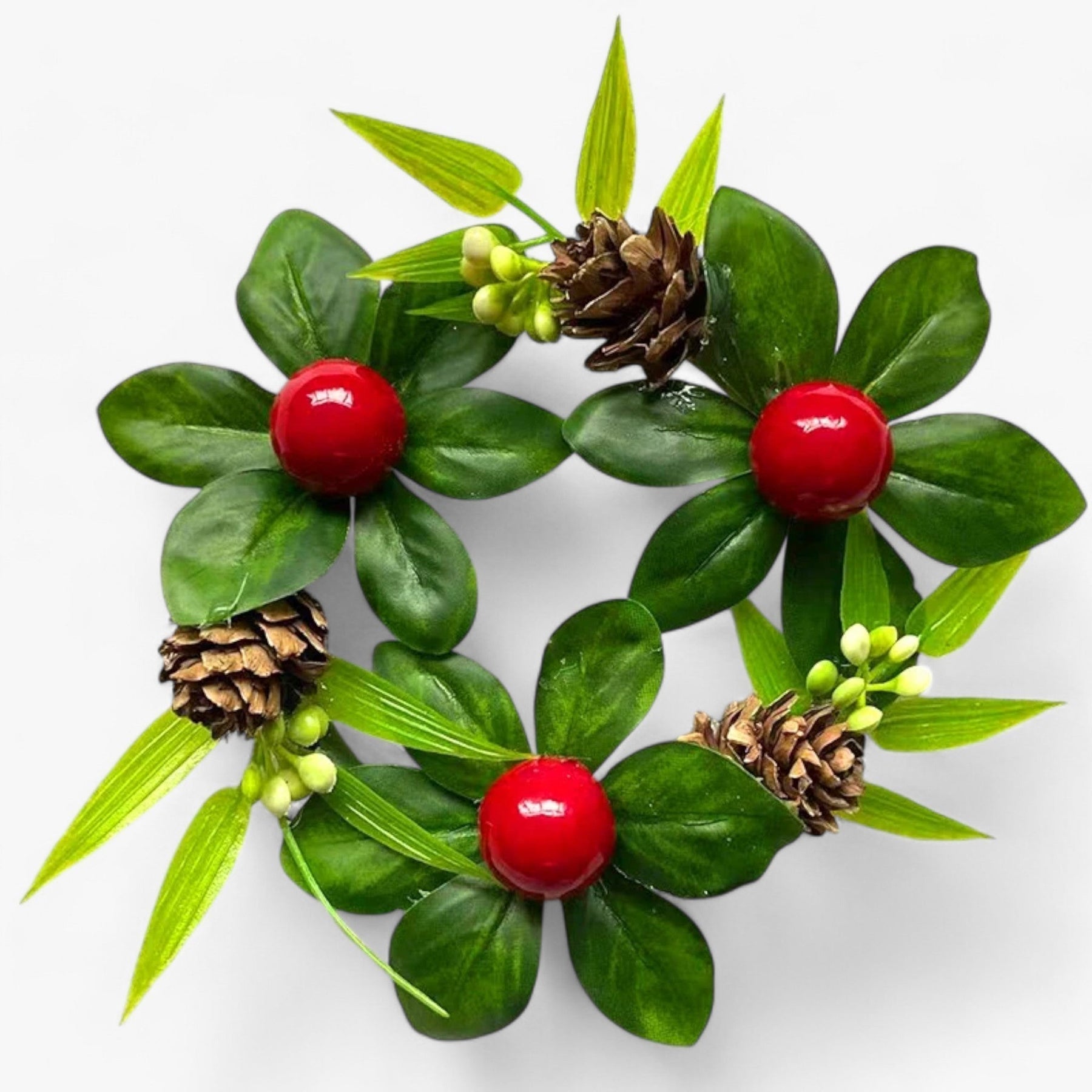 Festiva - Feestelijke decoratie - Kunstmatige hangende bessen voor Kerstmis-Boutique Moda