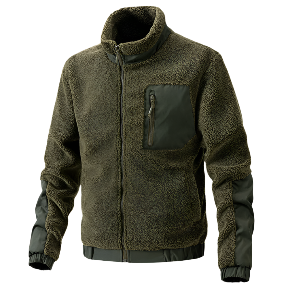Fleecejack - Warme heren fleecejas met rits voor de winter-Boutique Moda