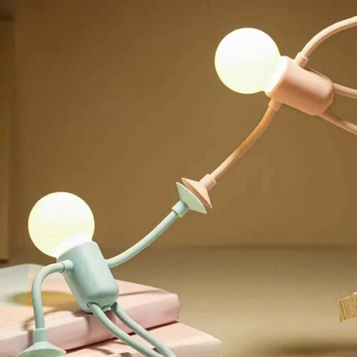 Flexibele LED-Poppetjeslamp – Sfeerverlichting voor Thuis-Boutique Moda