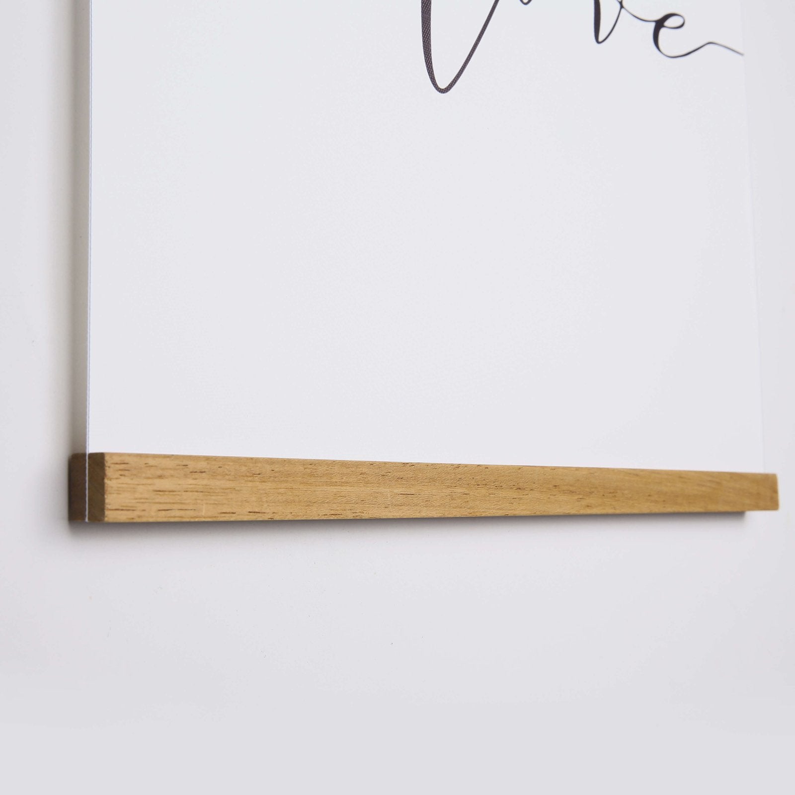 Fotolijst | Magnetisch Teakhout | Poster Ophangen Zonder Boren-Boutique Moda