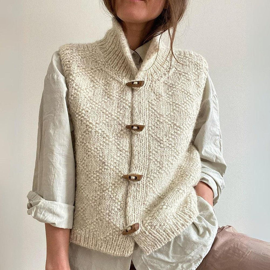 Gebreid Vest | Mouwloos | Vintage | Bodywarmer | Sweater Vest Vrouwen-Boutique Moda