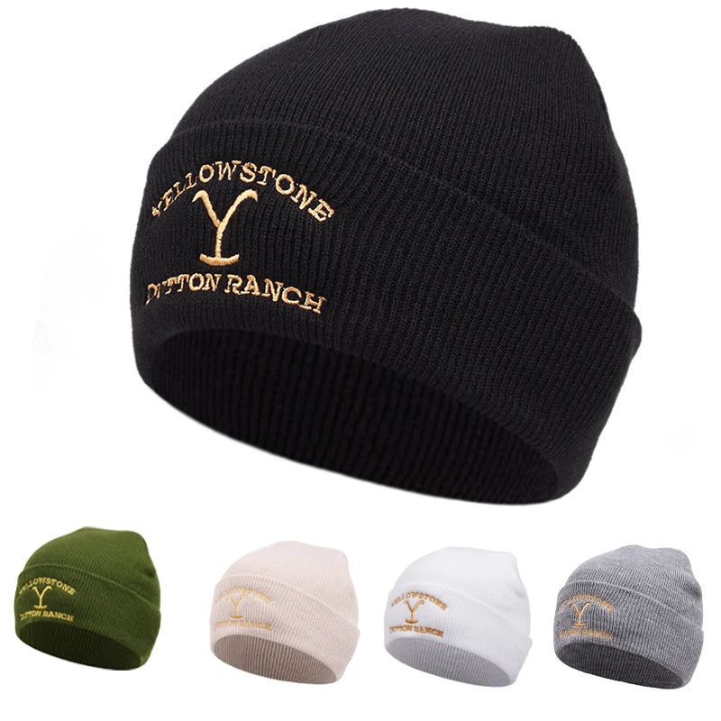 Gebreide Muts - Gebreide wintermuts voor mannen met ribbelpatroon-Boutique Moda
