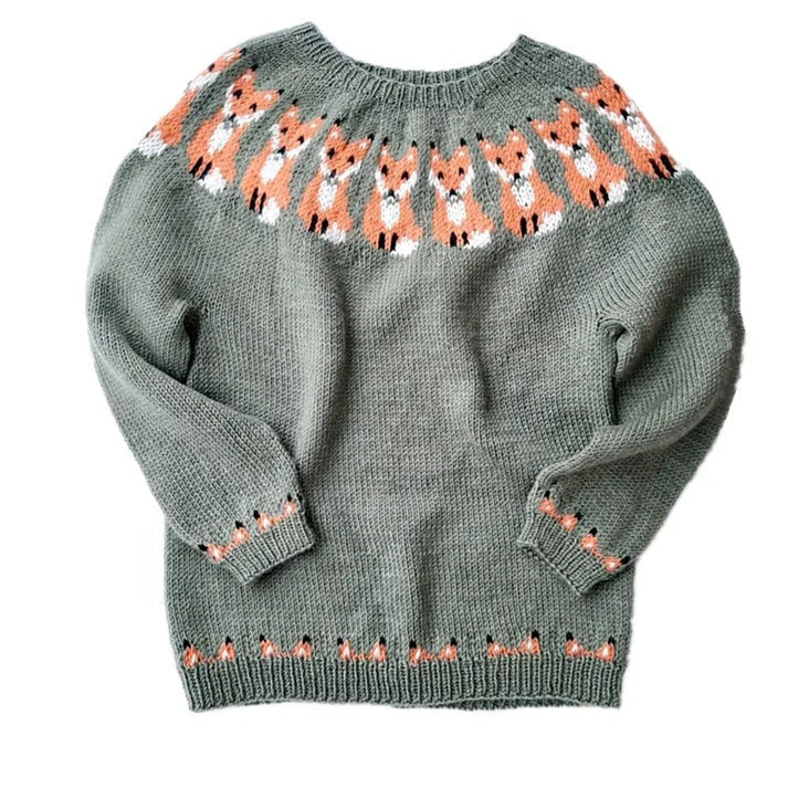 Gebreide Trui - Warm - Scandinavische trui - gebreide trui - damesbreigoed-Boutique Moda