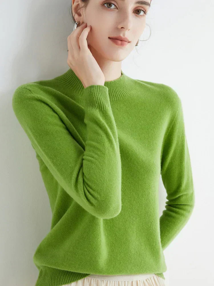 Gebreide trui - Lichtgewicht gebreide trui voor dames-Boutique Moda