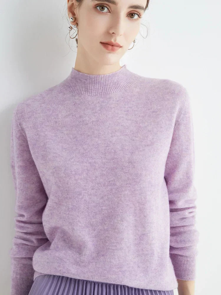 Gebreide trui - Lichtgewicht gebreide trui voor dames-Boutique Moda