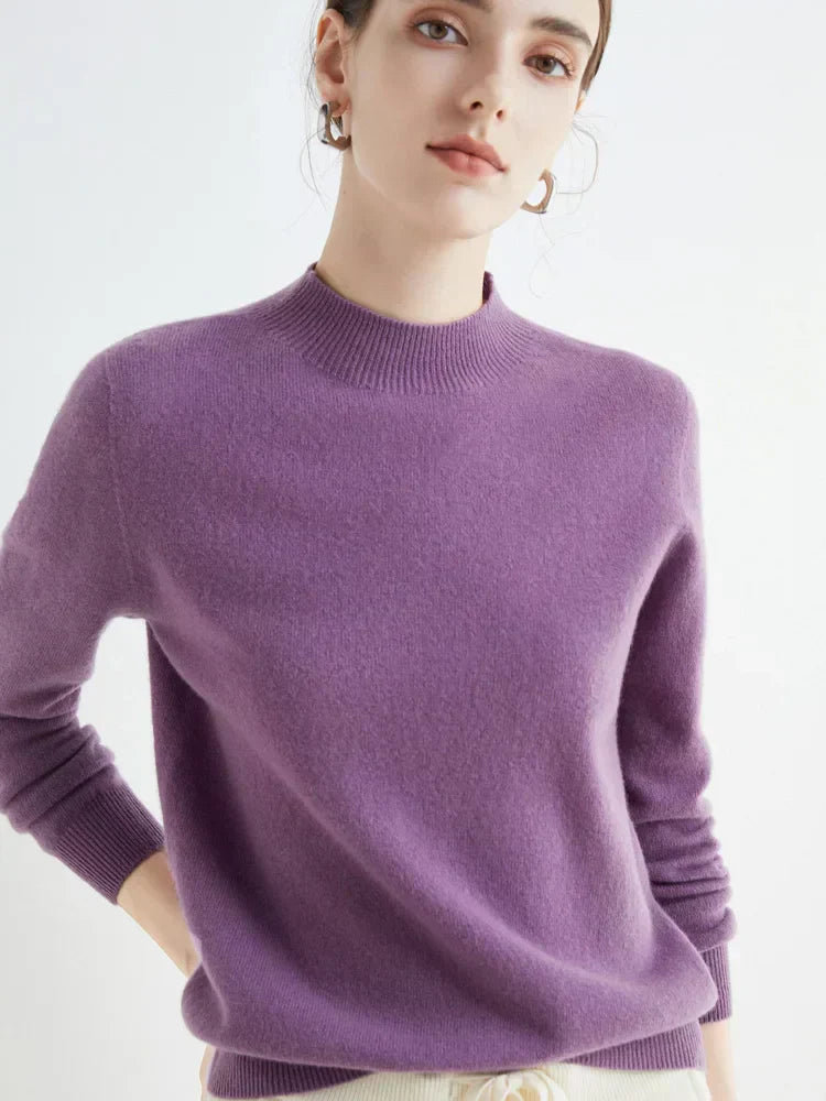 Gebreide trui - Lichtgewicht gebreide trui voor dames-Boutique Moda