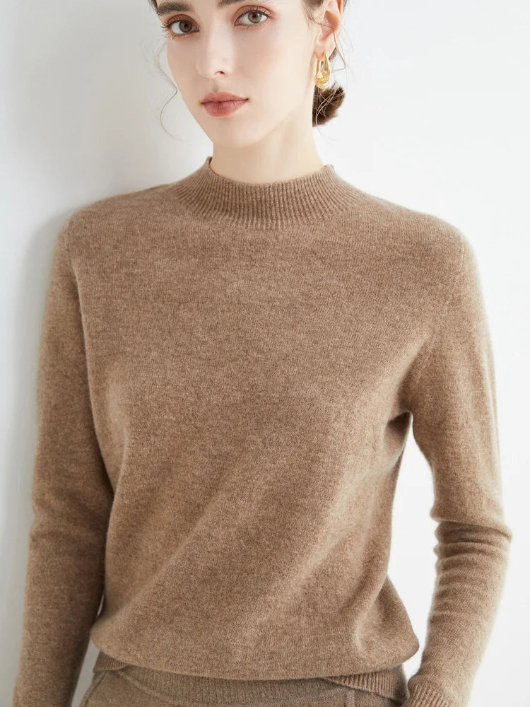 Gebreide trui - Lichtgewicht gebreide trui voor dames-Boutique Moda