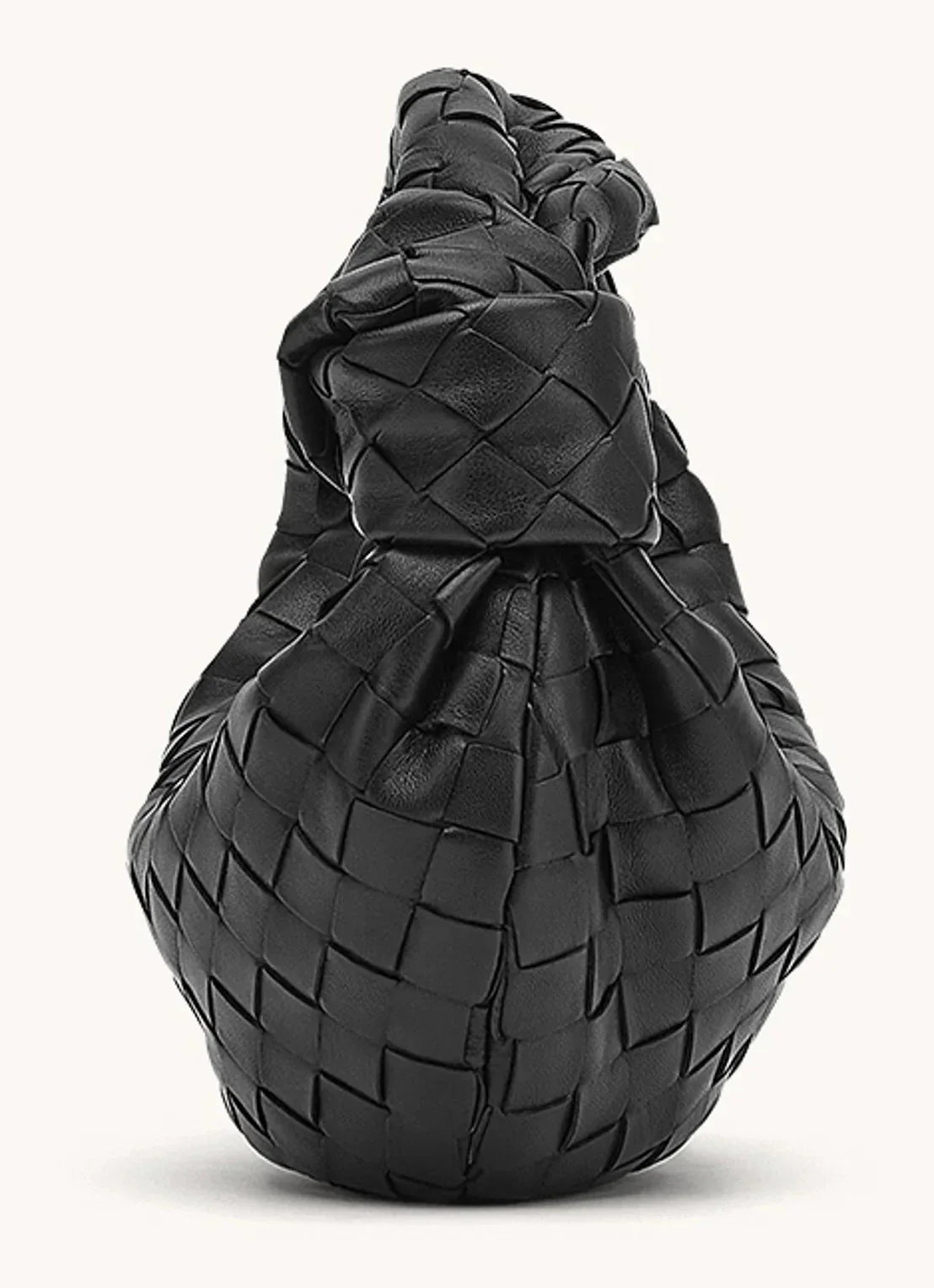 Gevlochten Tas Dames: Kleine Knooptas met Ritssluiting-Boutique Moda