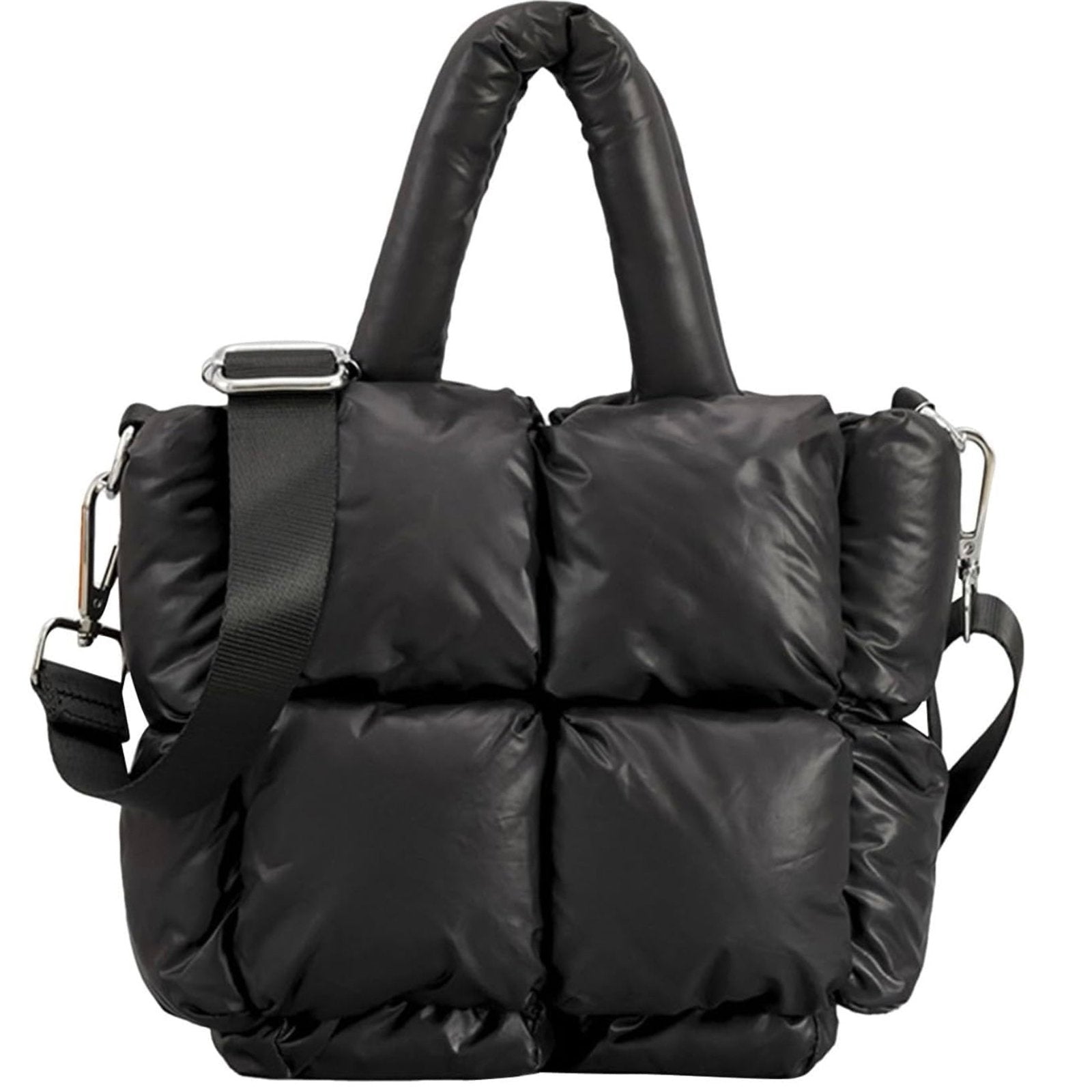 Gewatteerde Tas Dames | Puffer Shopper | Afneembare Band-Boutique Moda