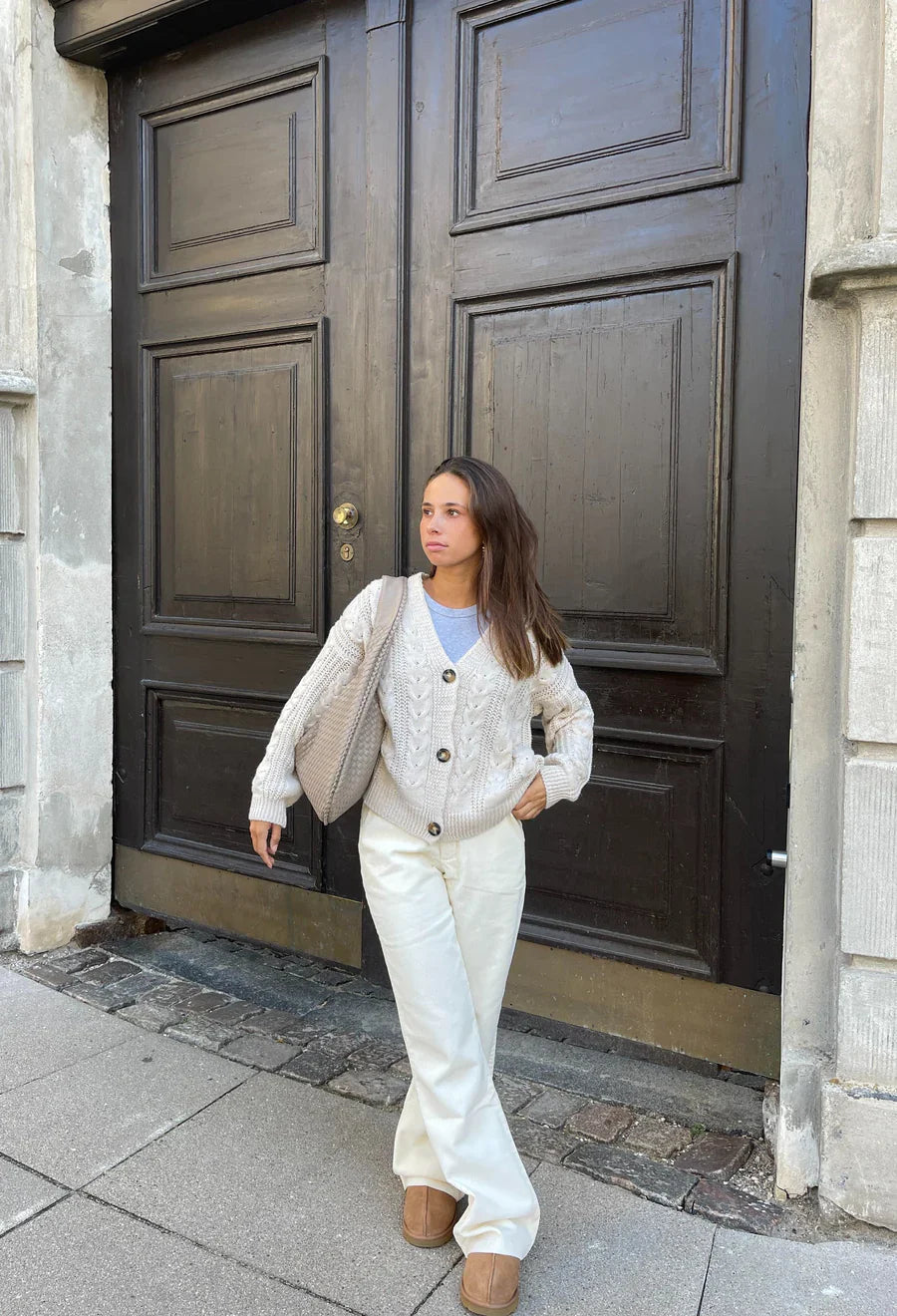 Geweven Tas - Vegan Leer - Rits - Schoudertas - Handtas-Boutique Moda