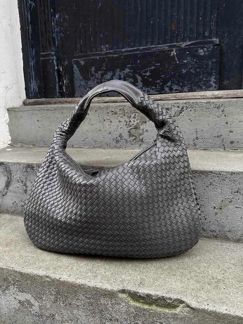 Geweven tas - Grote schoudertas voor dames voor dagelijks gebruik-Boutique Moda
