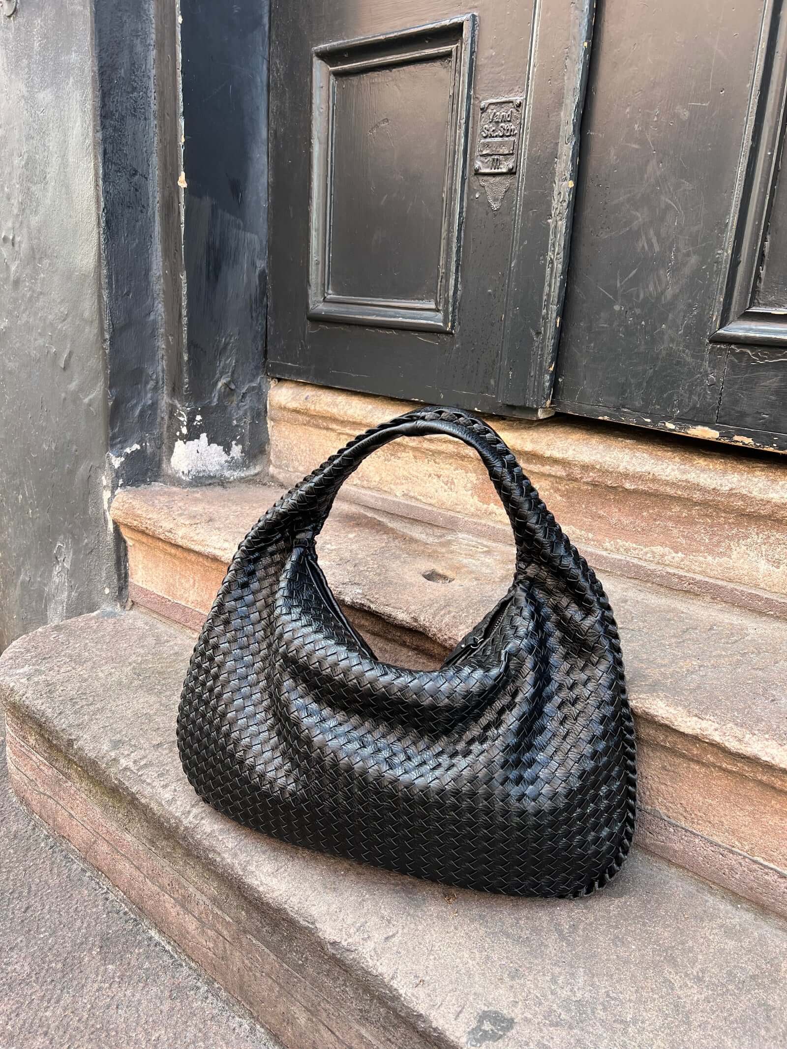 Geweven tas - Grote schoudertas voor dames voor dagelijks gebruik-Boutique Moda