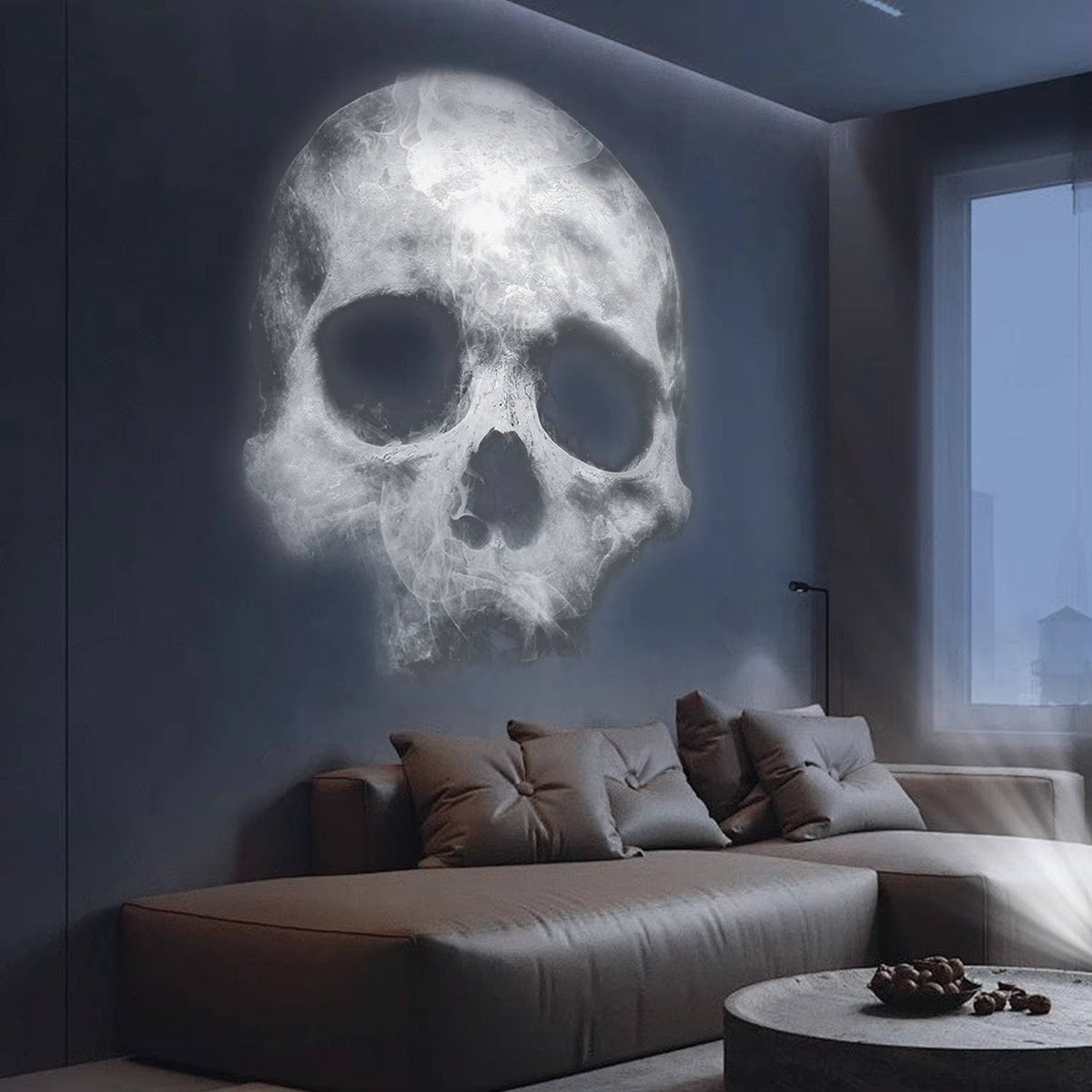 Halloween-projector - Schedel-lichtprojector voor Halloween-Boutique Moda