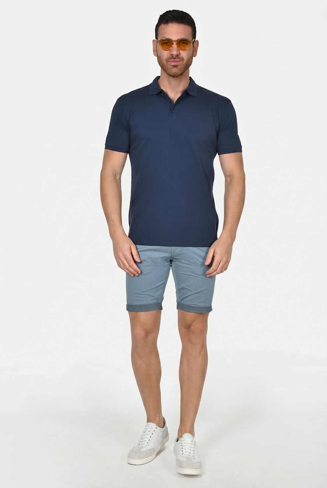 Heren Polo 100% Katoen | Poloshirt Korte Mouw | Regular Fit Polo Heren-Boutique Moda