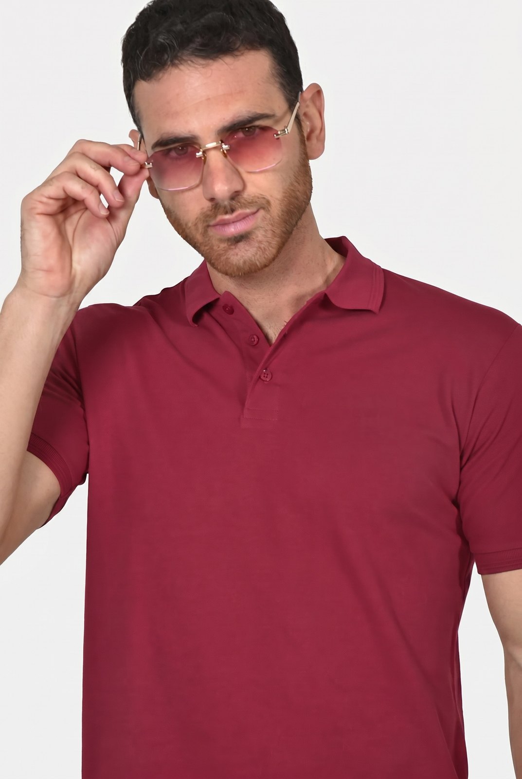 Heren Polo 100% Katoen | Poloshirt Korte Mouw | Regular Fit Polo Heren-Boutique Moda