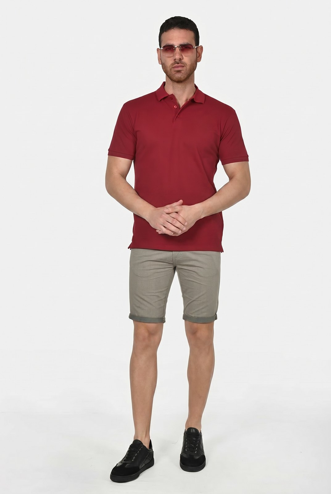 Heren Polo 100% Katoen | Poloshirt Korte Mouw | Regular Fit Polo Heren-Boutique Moda