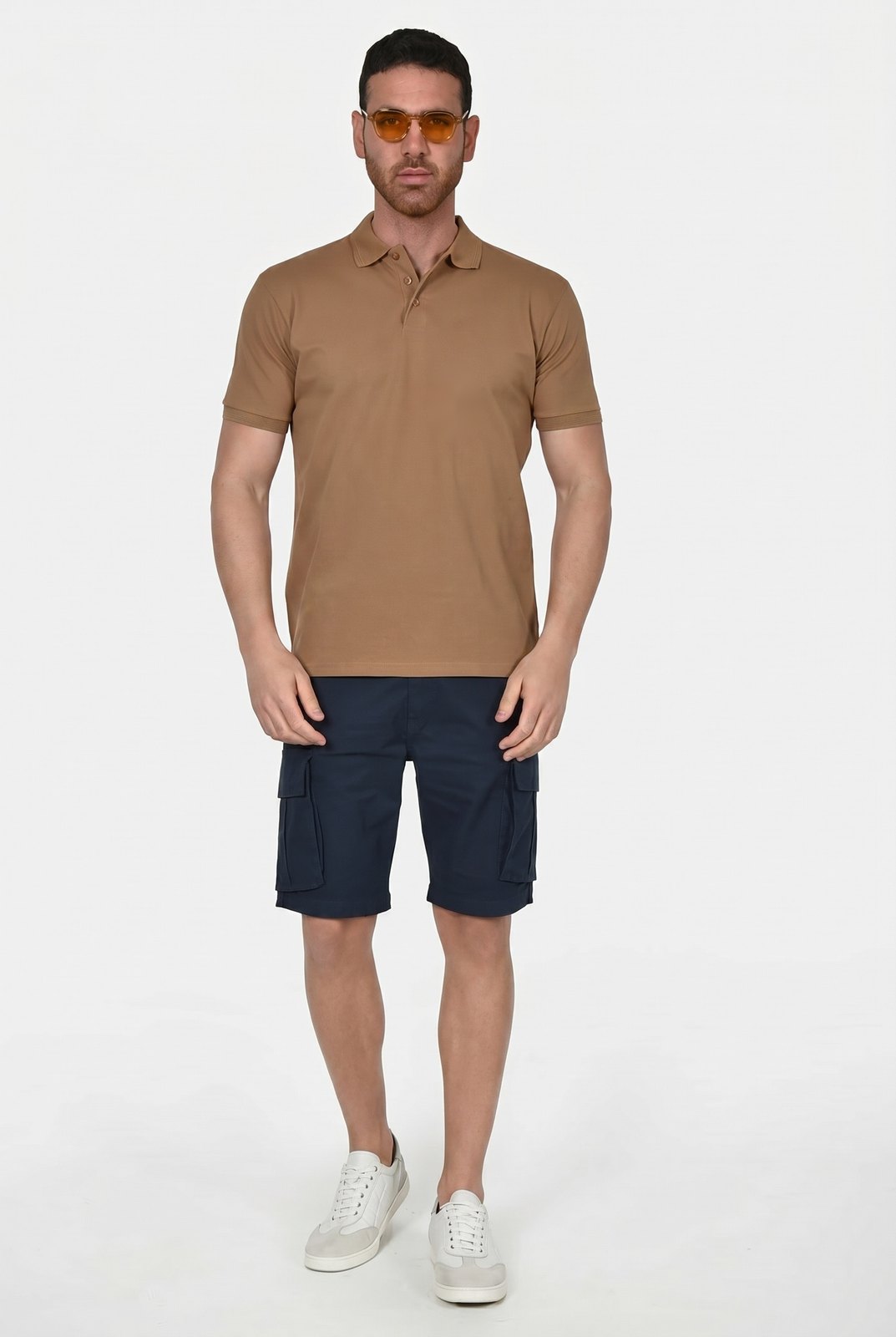 Heren Polo 100% Katoen | Poloshirt Korte Mouw | Regular Fit Polo Heren-Boutique Moda