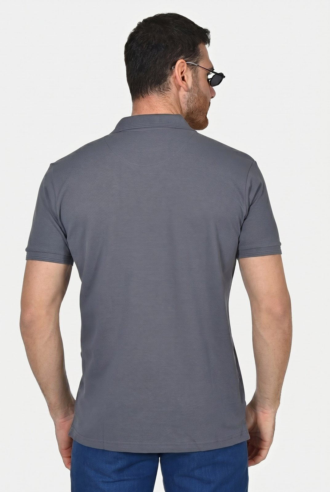 Heren Polo 100% Katoen | Poloshirt Korte Mouw | Regular Fit Polo Heren-Boutique Moda