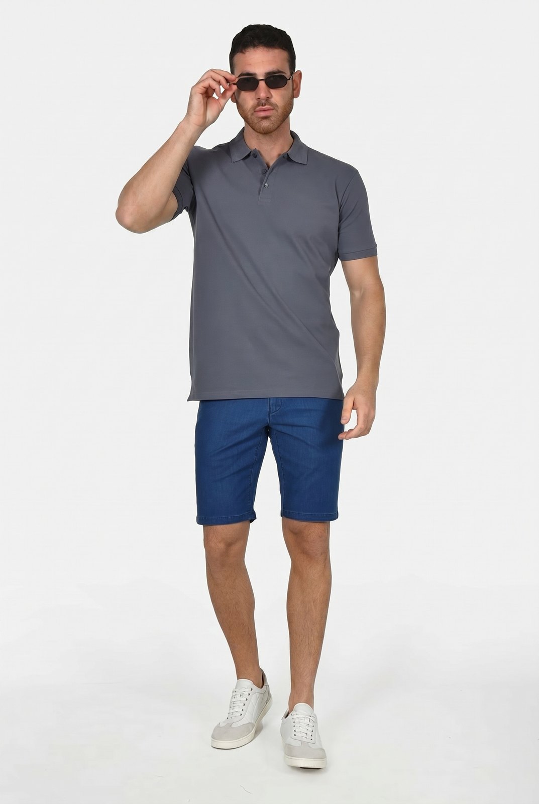 Heren Polo 100% Katoen | Poloshirt Korte Mouw | Regular Fit Polo Heren-Boutique Moda