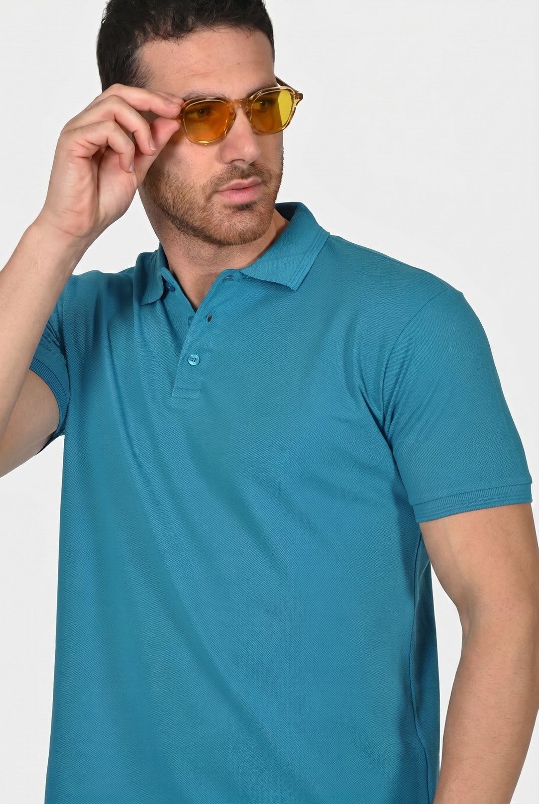 Heren Polo 100% Katoen | Poloshirt Korte Mouw | Regular Fit Polo Heren-Boutique Moda