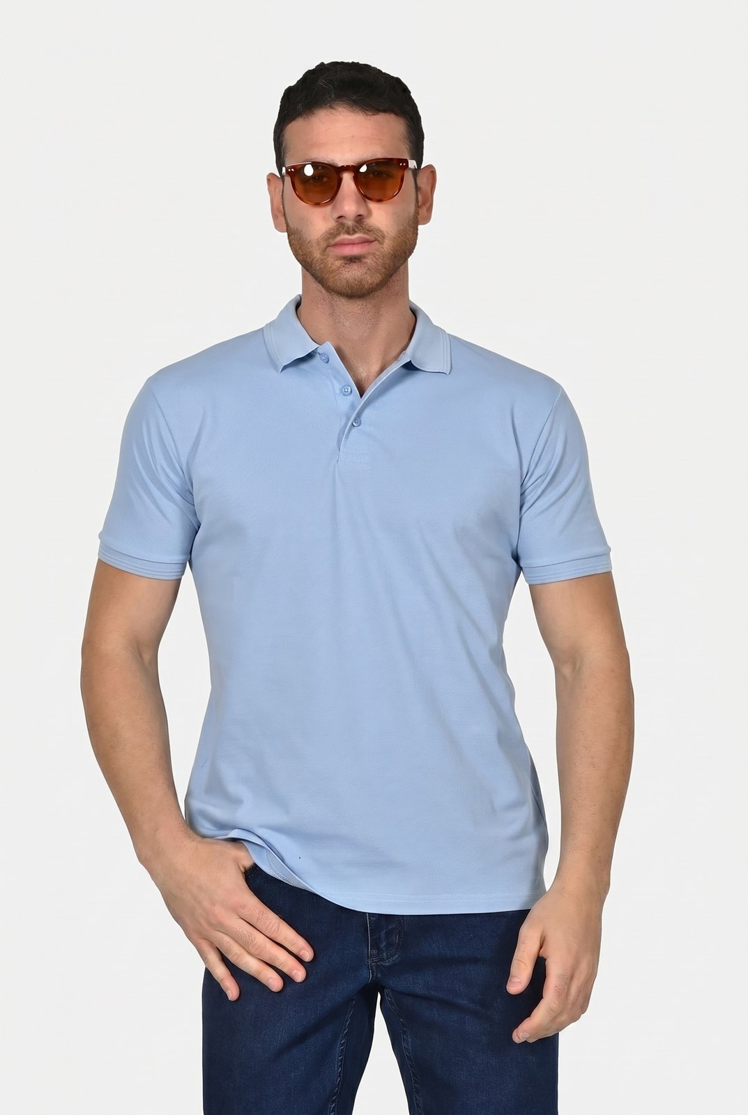 Heren Polo 100% Katoen | Poloshirt Korte Mouw | Regular Fit Polo Heren-Boutique Moda