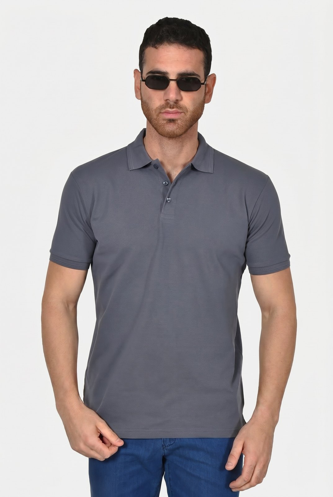 Heren Polo 100% Katoen | Poloshirt Korte Mouw | Regular Fit Polo Heren-Boutique Moda