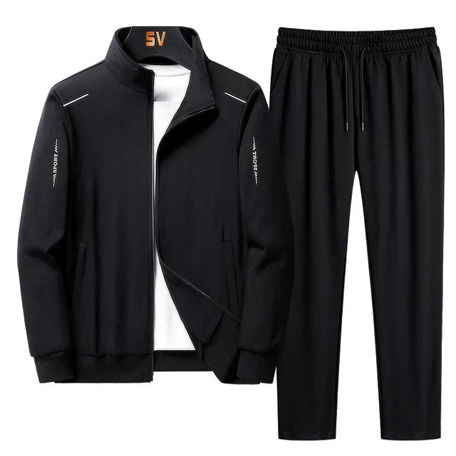 Heren Trainingspak - met rits - tweedelig - jas en joggingbroek - joggingpak-Boutique Moda